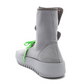 Sleek Moto Wrap Sneakers in Stretch Fabric
