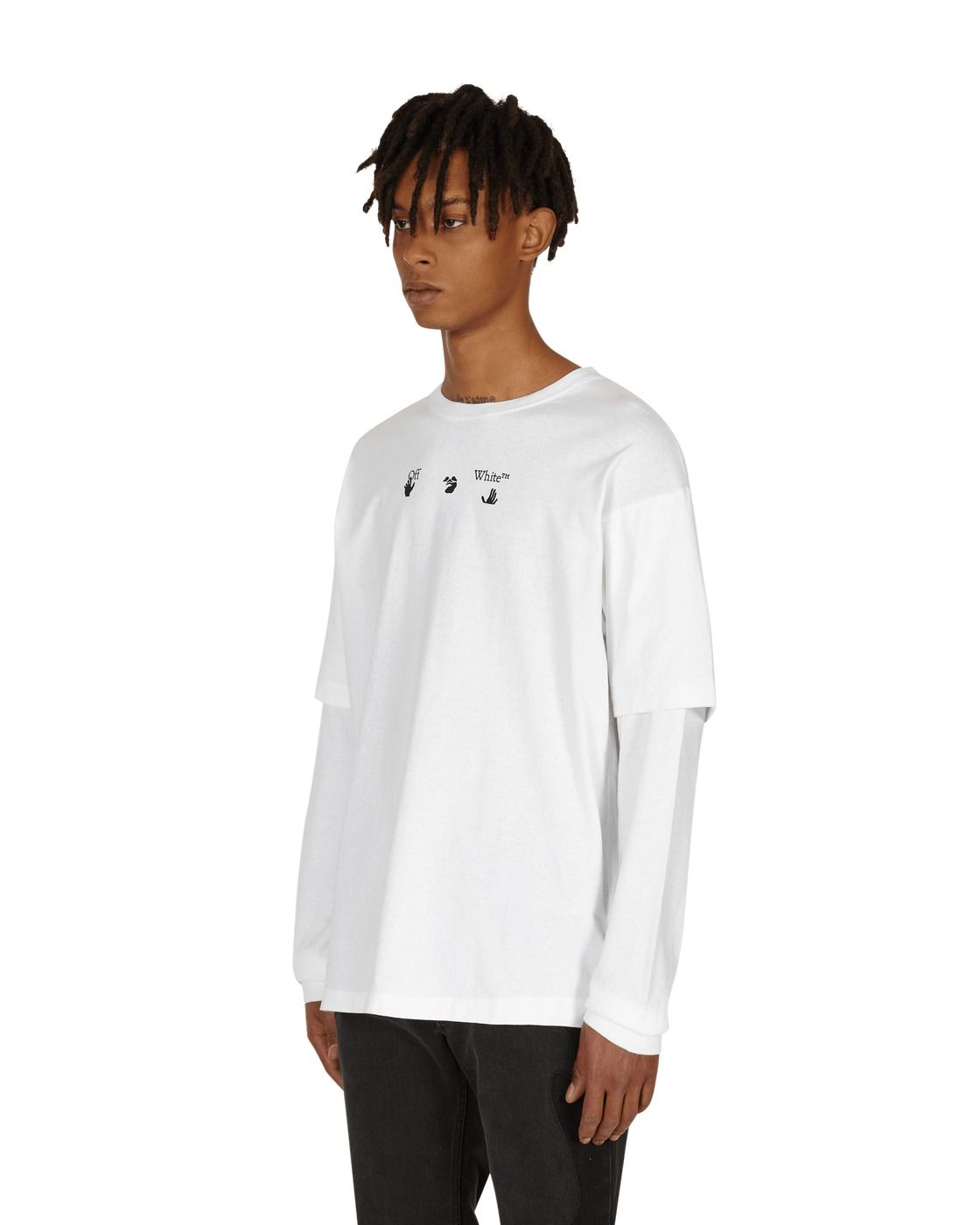 Double Sleeve Logo Tee