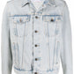 Iconic Printed Light Blue Denim Jacket