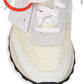 Elevated Elegance White Calfskin Sneakers