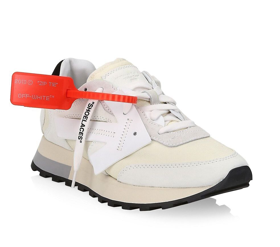 Elevated Elegance White Calfskin Sneakers