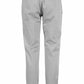 Chic Gray Cotton Blend Chinos for Men