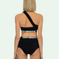 Chic Black Shoulder Bikini - Italian Craftsmanship