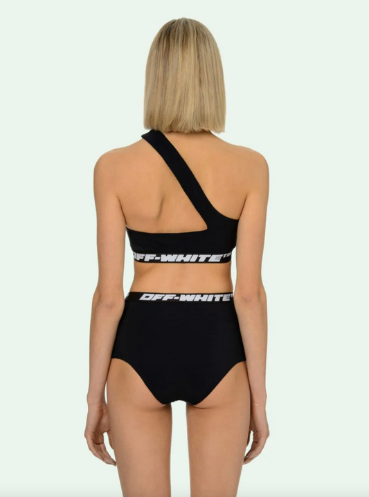 Chic Black Shoulder Bikini - Italian Craftsmanship