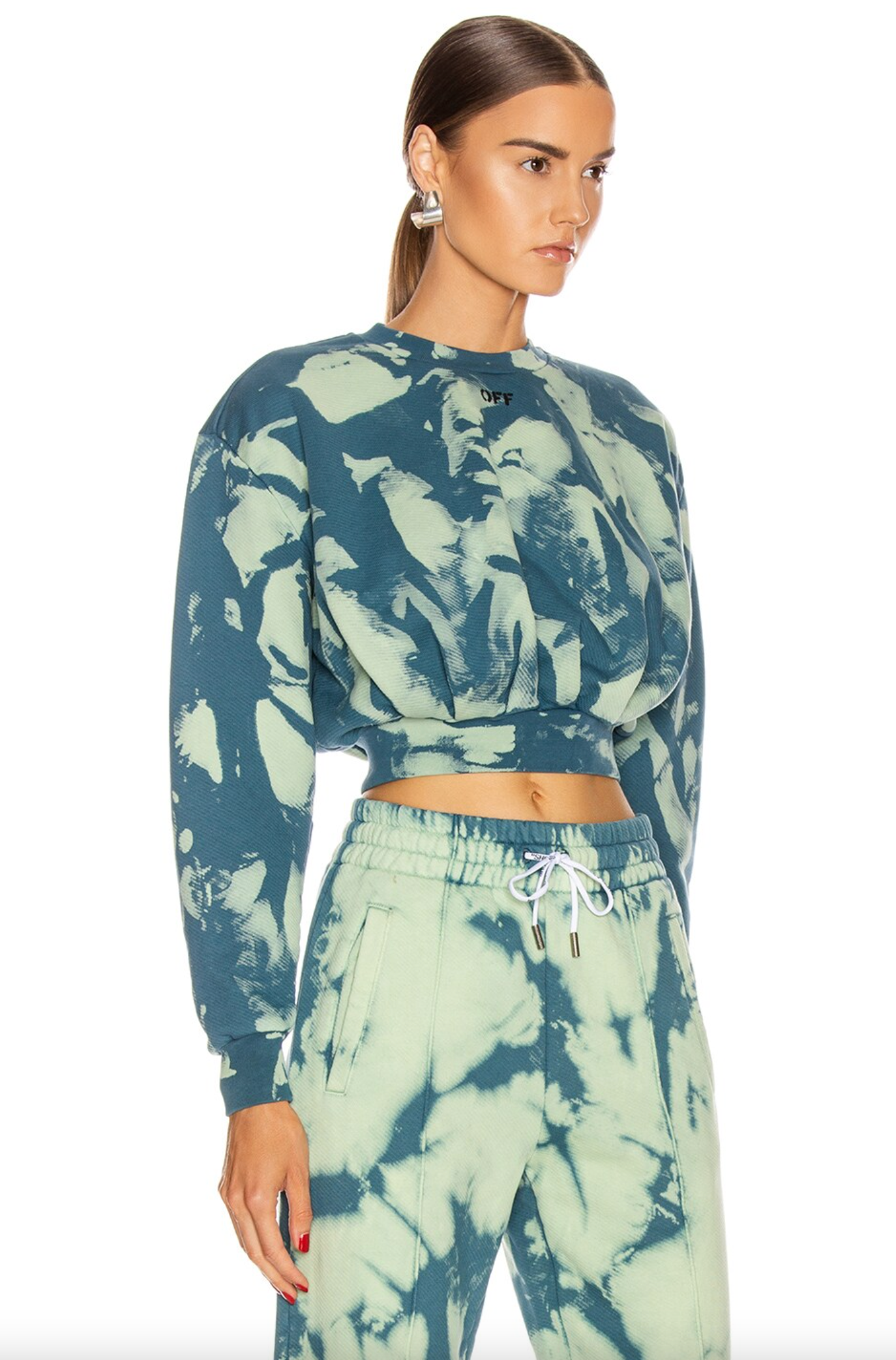 Ethereal Tie-Dye Couture Sweatshirt