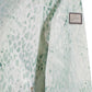 Chic Snakeskin Effect Hooded Jacket in Lush Green