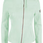 Elegant Green Microquilted Women's Jacket