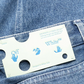 Elevated Denim Elegance in Striking Blue