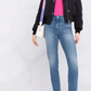 Elevated Denim Elegance in Striking Blue