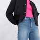 Elevated Denim Elegance in Striking Blue