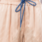Chic Pink Comfort-Fit Logo Pants