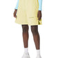 Chic Summer Cotton Bermuda Shorts in Sunshine Yellow