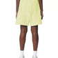 Chic Summer Cotton Bermuda Shorts in Sunshine Yellow