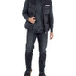 Sleek Sleeveless Padded Gilet with Rubber Logo