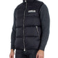 Sleek Sleeveless Padded Gilet with Rubber Logo