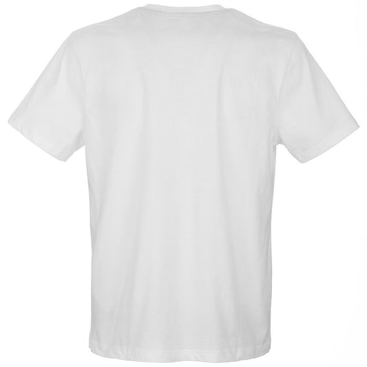 Velveteen Applique Cotton Tee for Men