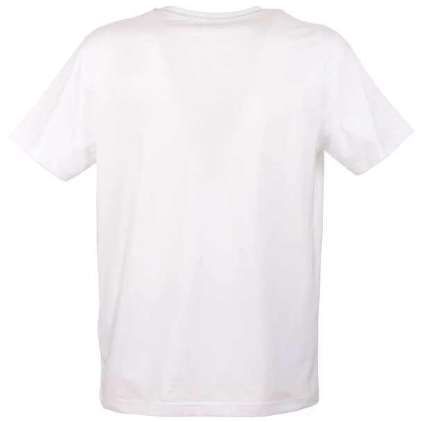 Stylish Men's Rubber Logo Cotton Tee