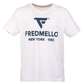 Stylish Men's Rubber Logo Cotton Tee