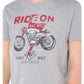 Graphic Elegance Short-Sleeved Cotton Tee