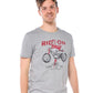 Graphic Elegance Short-Sleeved Cotton Tee