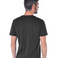 Sleek Cotton Tee with Rubber Logo Accent