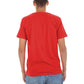 Embroidered Logo Cotton Tee for Men