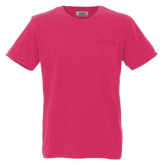 Vintage Vibes Fuchsia Crew Neck Tee