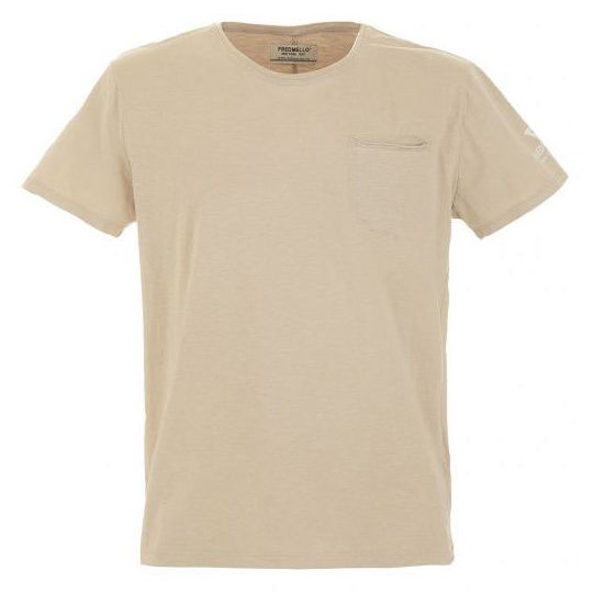 Vintage-Inspired Short-Sleeved Crew Neck T-Shirt