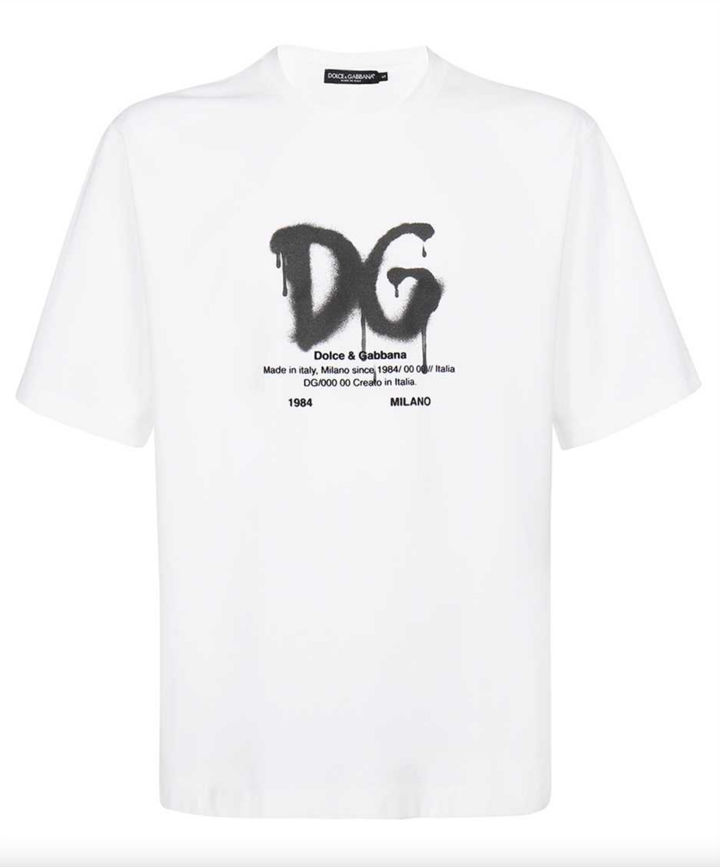 Elegant White Over Fit Designer Tee