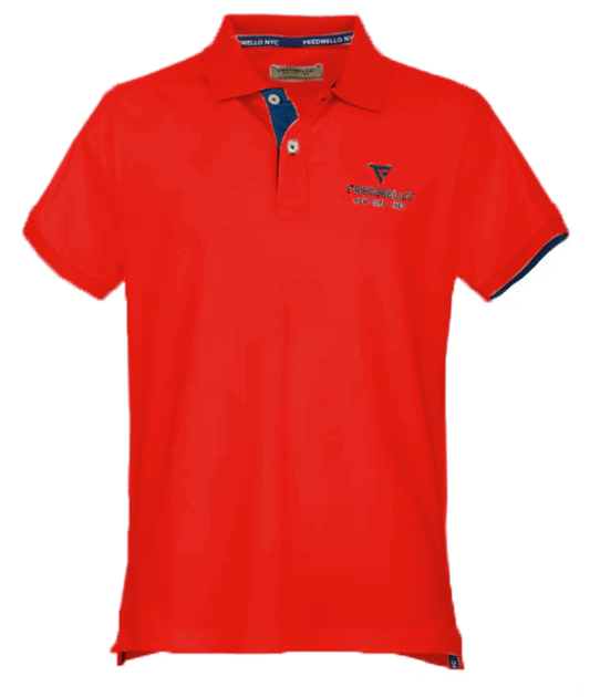 Elegant Short-Sleeved Cotton Polo