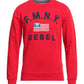 Embroidered Logo Crew Neck Sweatshirt