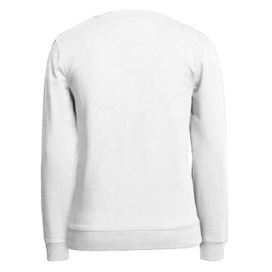 Embroidered Cotton Crew Neck Sweatshirt