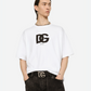 Elegant White Logo Tee - Pure Cotton