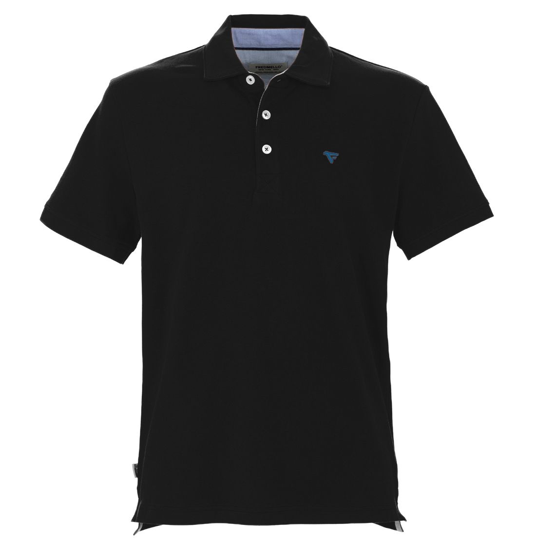 Elegant Short-Sleeved Cotton Polo