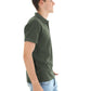 Vintage Green Pique Polo Shirt