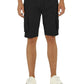 Chic Black Cotton Bermuda Shorts for Men