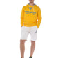 Chic Cotton Tracksuit Shorts with Embossed Logo