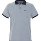 Chic Cotton Polo with Contrasting Collar