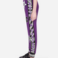 Sequin Embellished Cotton Pants - Radiant Purple