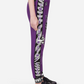 Sequin Embellished Cotton Pants - Radiant Purple