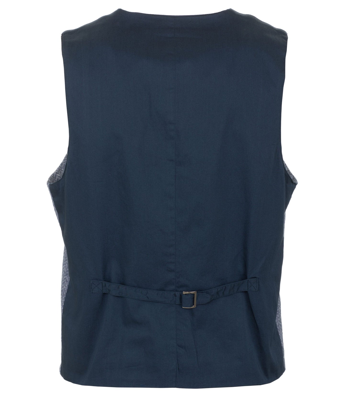 Chic Cotton Denim Vest with Button Closure