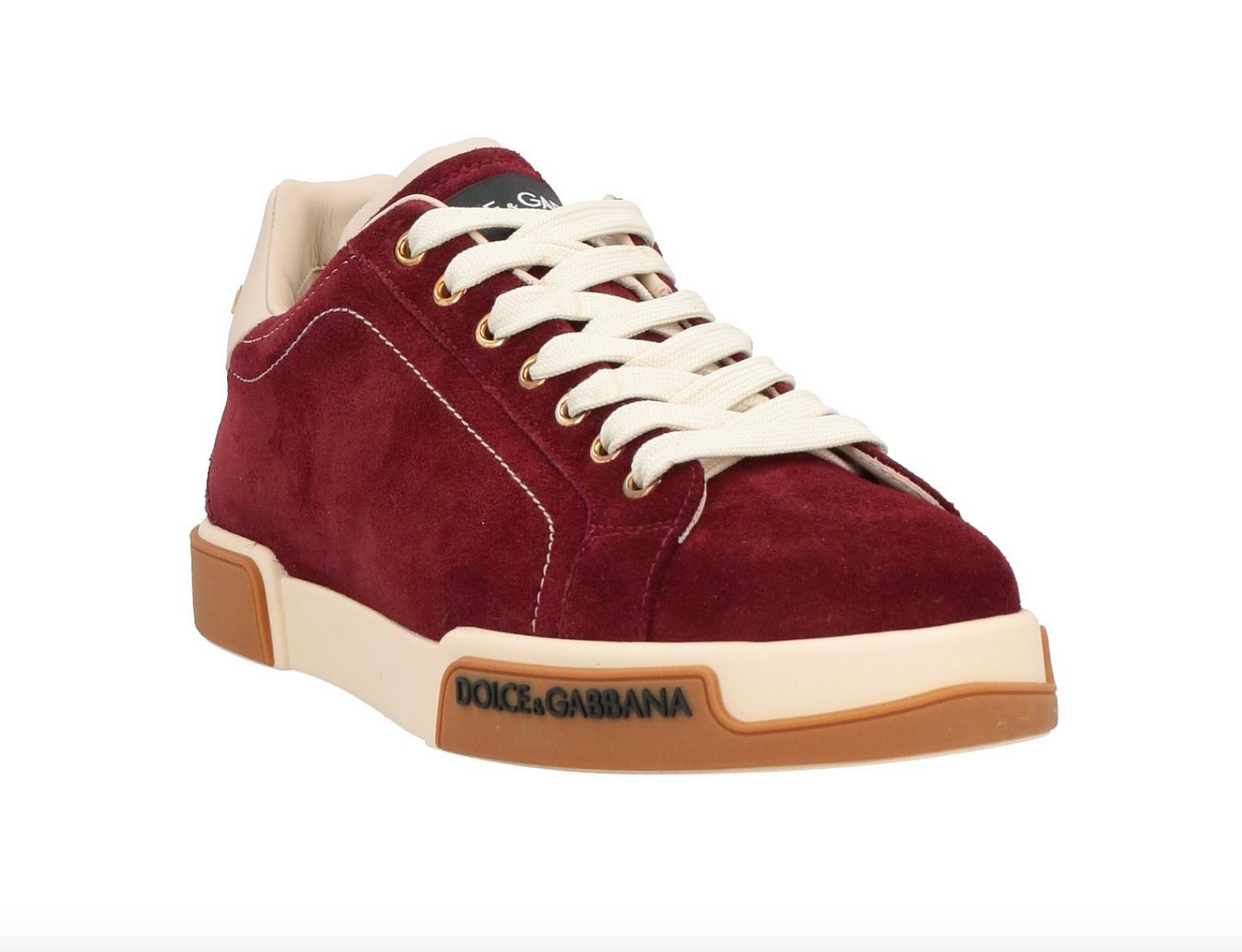 Italian Red Calf Leather Sneakers