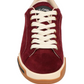 Italian Red Calf Leather Sneakers