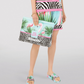 Elegant Multicolor Nylon Pochette