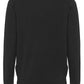 V-Neck Cotton Sweater with Distressed Detail
