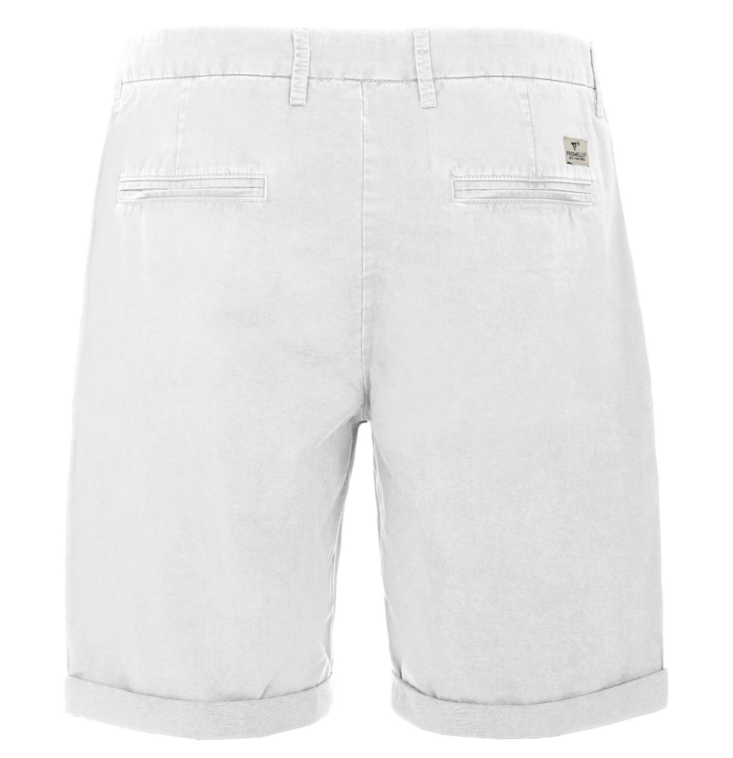 Sleek Gray Cotton Bermuda Shorts