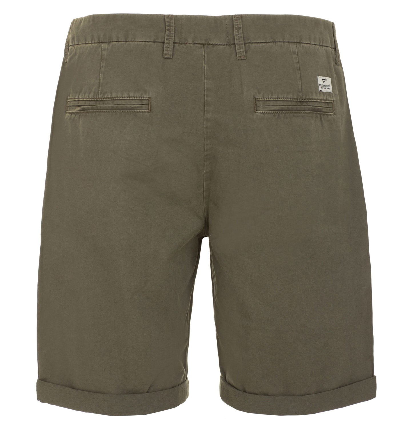 Chic Cotton Bermuda Shorts in Lush Green