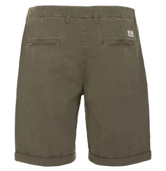 Chic Cotton Bermuda Shorts in Lush Green