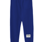 Chic Cotton Drawstring Sweatpants - Blue