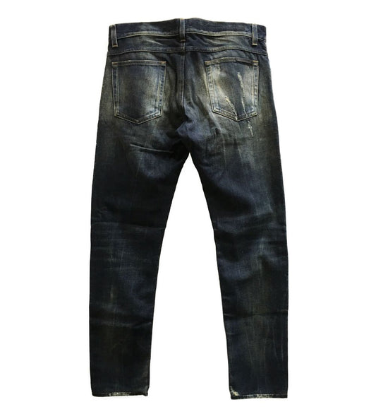 Chic Distressed Men's Cotton Jeans